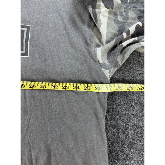 2006 Harley Davidson Long Sleeve T Shirt Camo Sleeves Gray Mens 3XL Biker - Picture 9 of 10